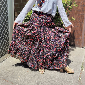 Blossom Tiered Maxi Skirt