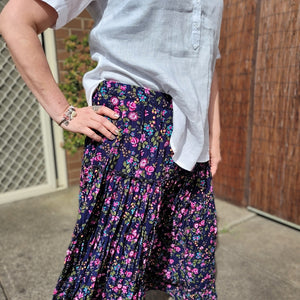 Blossom Tiered Maxi Skirt