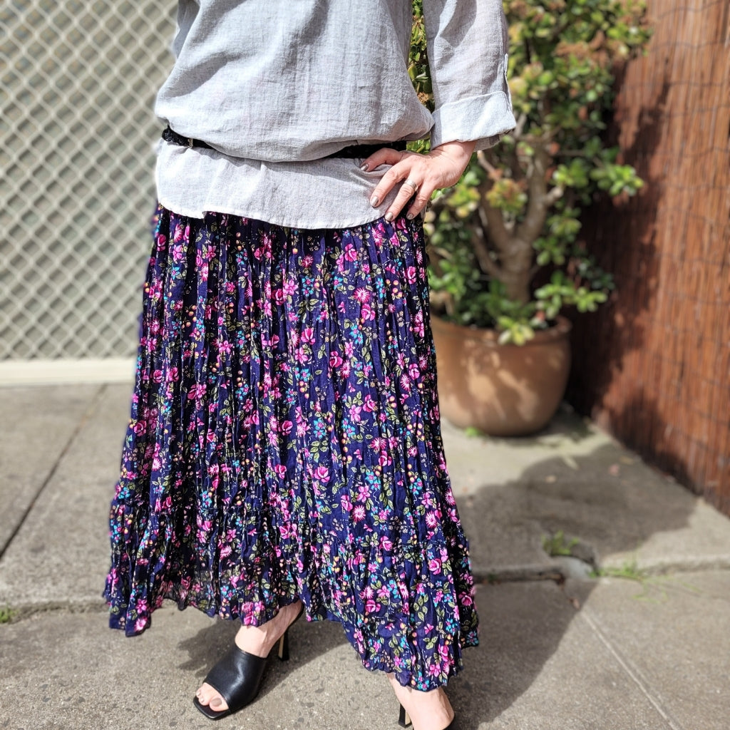 Blossom Tiered Maxi Skirt