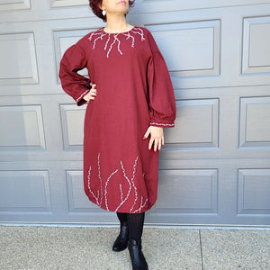 Ivy Brushed Cotton Tunic Dress