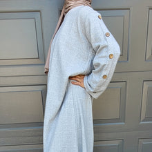 Load image into Gallery viewer, Mia Brushed Cotton Long Sleeve Maxi Dress
