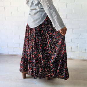 Blossom Tiered Maxi Skirt