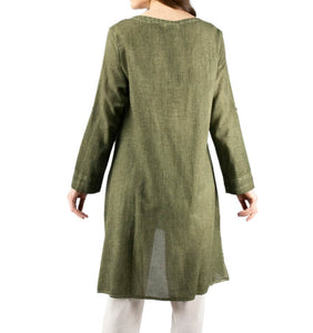 Brooke Long Sleeve Cotton Tunic