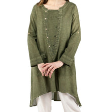 Load image into Gallery viewer, Brooke Long Sleeve Cotton Tunic
