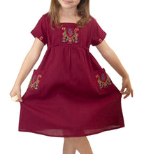 Load image into Gallery viewer, Melissa Short Sleeve Girls&#39; Tunic Dress
