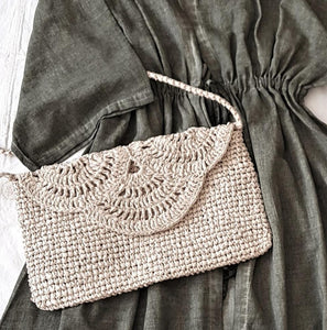 Raffia Crochet Bag