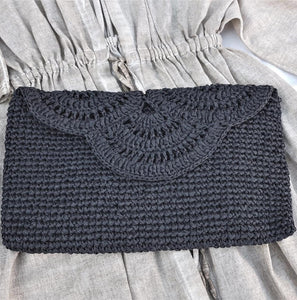 Raffia Crochet Bag