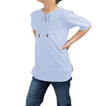 Load image into Gallery viewer, River Short Sleeve Boy&#39;s Cotton Shirt
