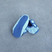 Load image into Gallery viewer, Girls&#39; Crochet Ballerina Slippers with Bow
