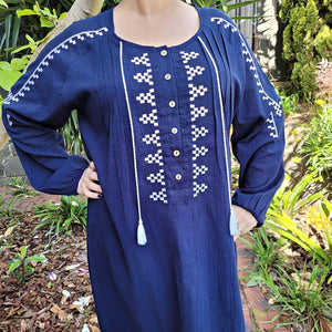 Jasmine Pintuck Tunic Dress